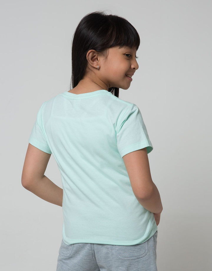 Little M Short Sleeve T-Shirt Print Space Q4 Unicorn Planet