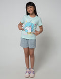 Little M Short Sleeve T-Shirt Print Space Q4 Unicorn Planet