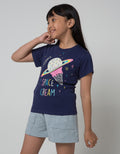 Little M Short Sleeve T-Shirt Space Ice Planet