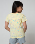Little M Short Sleeve T-Shirt Space Full Print 2