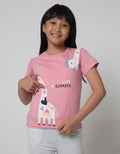 Little M Short Sleeve T-Shirt Jungle Tall Like A Giraffe