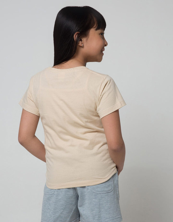 Little M Short Sleeve T-Shirt Jungle Bear Honey