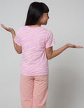 Little M Short Sleeve T-Shirt Print Jungle Fullprint Little Zebra