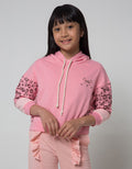 Little M Sweatshirt Hoody Cut N Sewn Tiger Motif