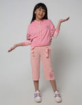Little M Sweatshirt Hoody Cut N Sewn Tiger Motif