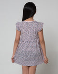 Little M Short Sleeve Midi Dress Daily Motif Macan