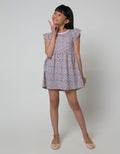 Little M Short Sleeve Midi Dress Daily Motif Macan