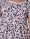 Little M Short Sleeve Midi Dress Daily Motif Macan