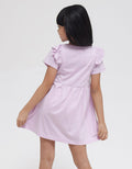 Little M Ruffle Triangle Midi Dress for Girls