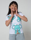 Little M Koalas Kikawai Kaos Anak Perempuan