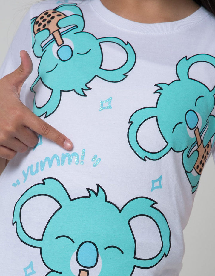 Little M Koalas Kikawai Kaos Anak Perempuan