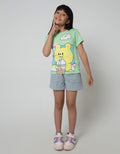 Little M Bear Boba Kawai Kaos Anak Perempuan