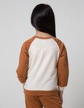 Little M Flower Girrafe Sweater Anak Perempuan