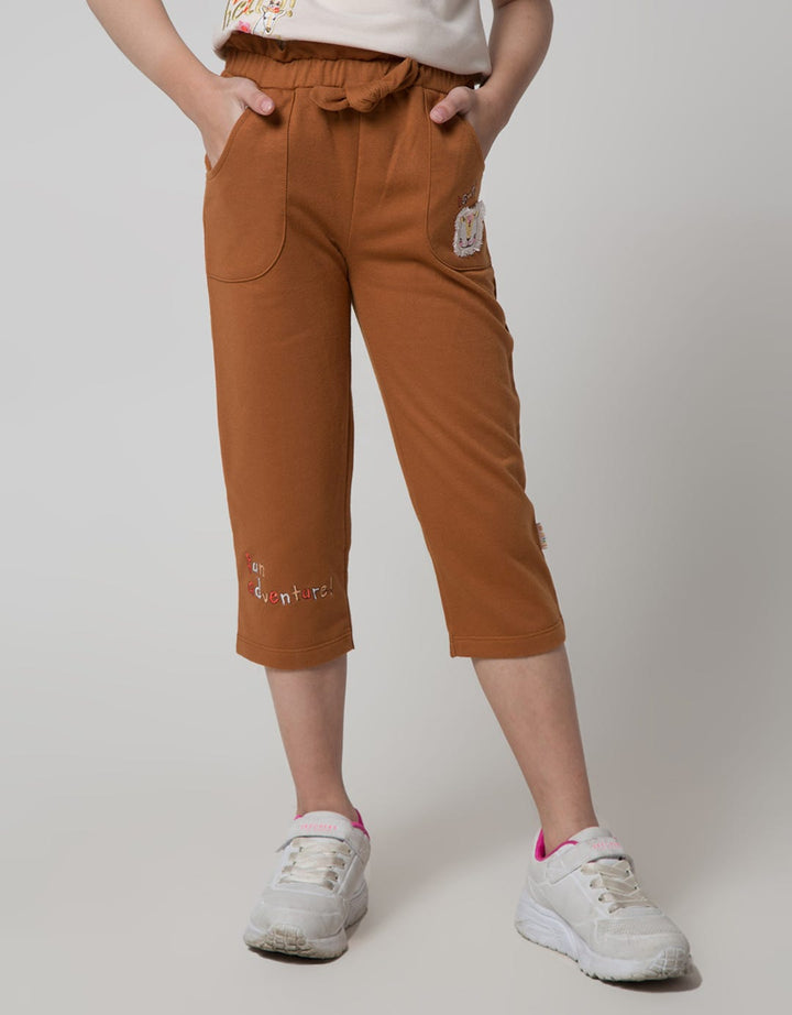 Little M Long Pants Paperbag Aplikasi