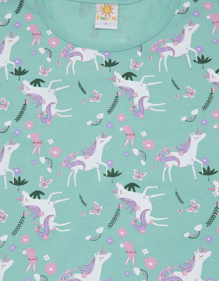 Little M Ruffle Unicorn Dress Anak Perempuan