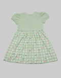 Little M Peplum Print Dress Anak Perempuan