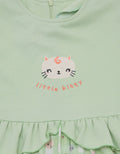 Little M Peplum Print Dress Anak Perempuan