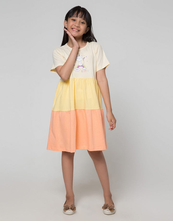 Aero Short Sleeve Midi Dress Daily Little Dreamer