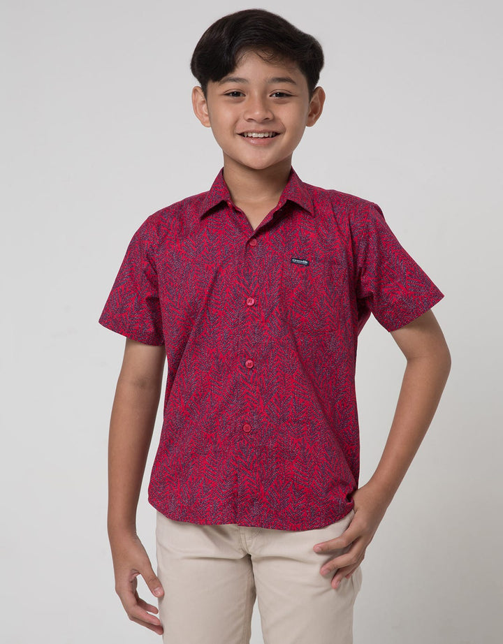 Crocodile Kids Short Sleeve Full Motif Shirt