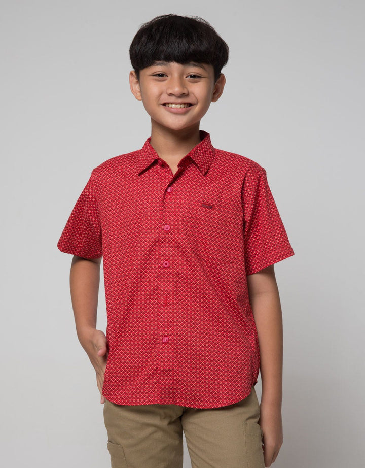 Crocodile Kids Abstract Sign Boys Shirt 
