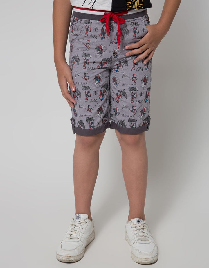 Marvel Short Woven Print Spiderman