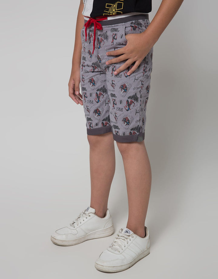 Marvel Short Woven Print Spiderman