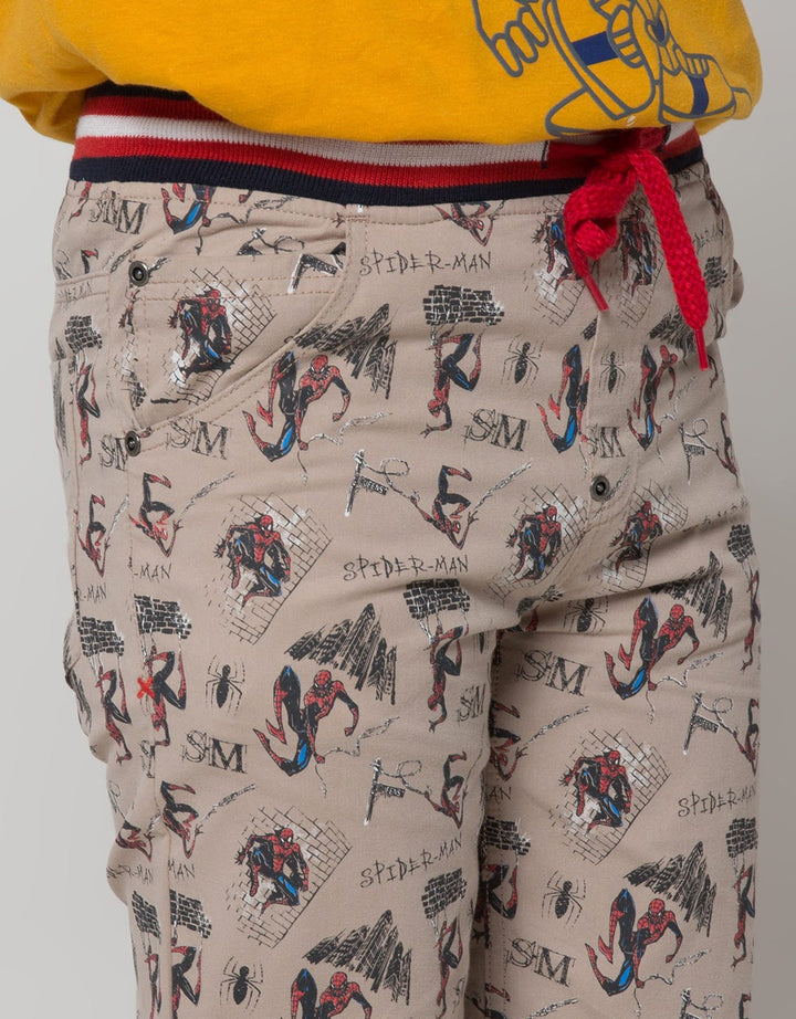 Marvel Spiderman Print Celana Pendek Anak Laki-Laki