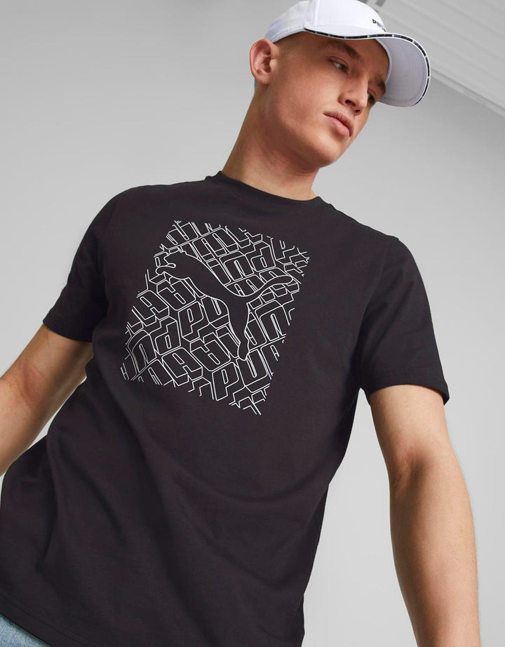 Puma T-Shirt Graphic Cat Tee