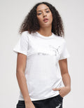 Puma Metallic Logo Kaos Sport Wanita