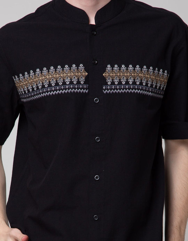 Intresse Dynasty Baju Koko Lengan Pendek Pria