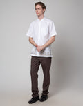 Intresse Carnation Buff Baju Koko Pria