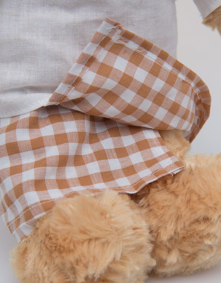 Little M Boneka Bear Lebaran Boy Sarung
