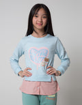 Nevada Long Sleeve T-Shirt Kombinasi Woven