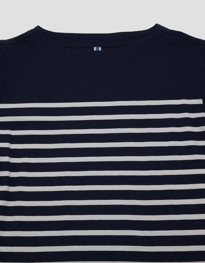 Suko 3/4 Oversized T-Shirt Striped Garis