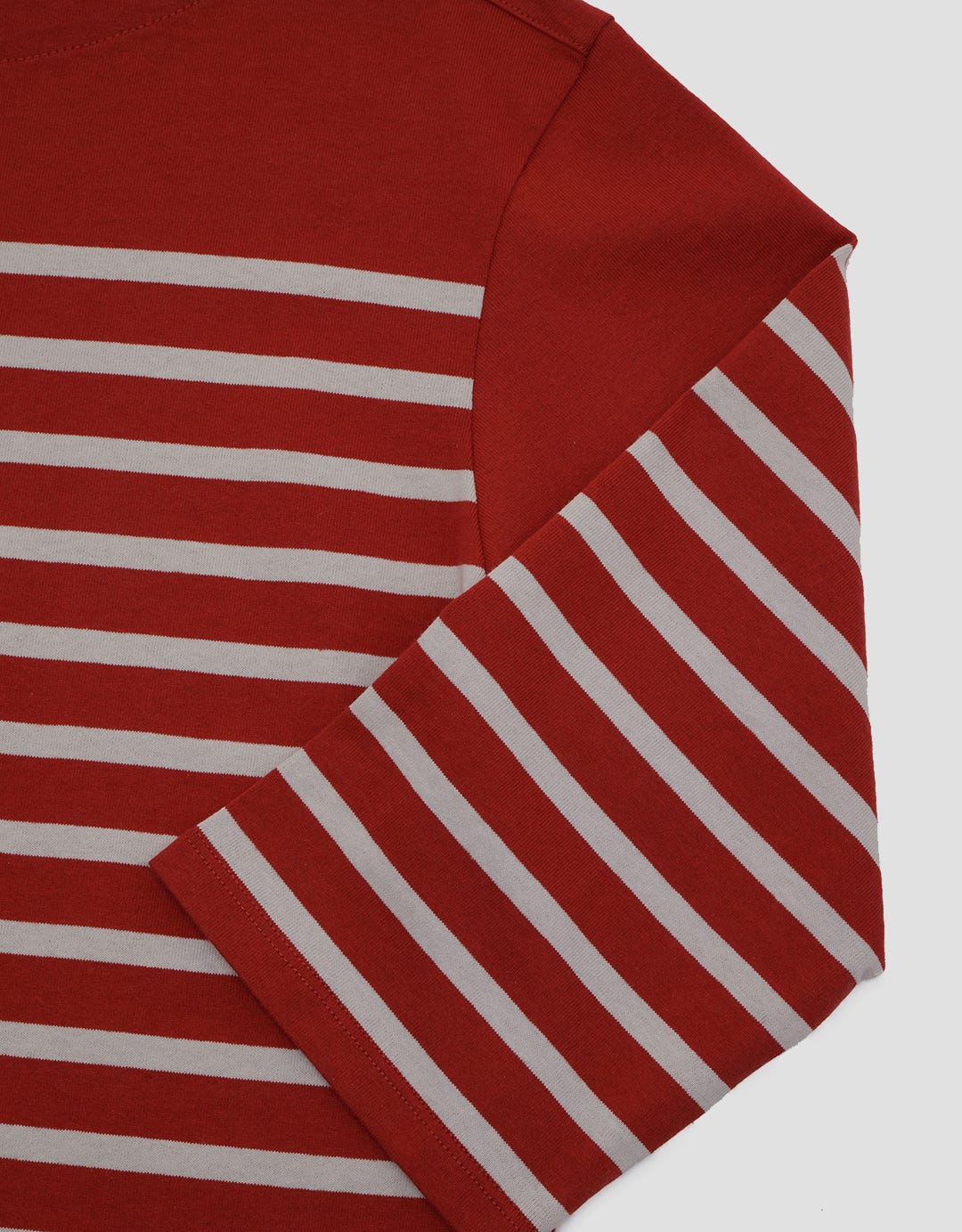 Suko 3/4 Oversized T-Shirt Striped Garis