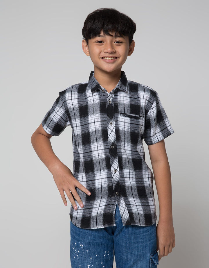 Nevada Short Sleeve Flannel Checks Shirt