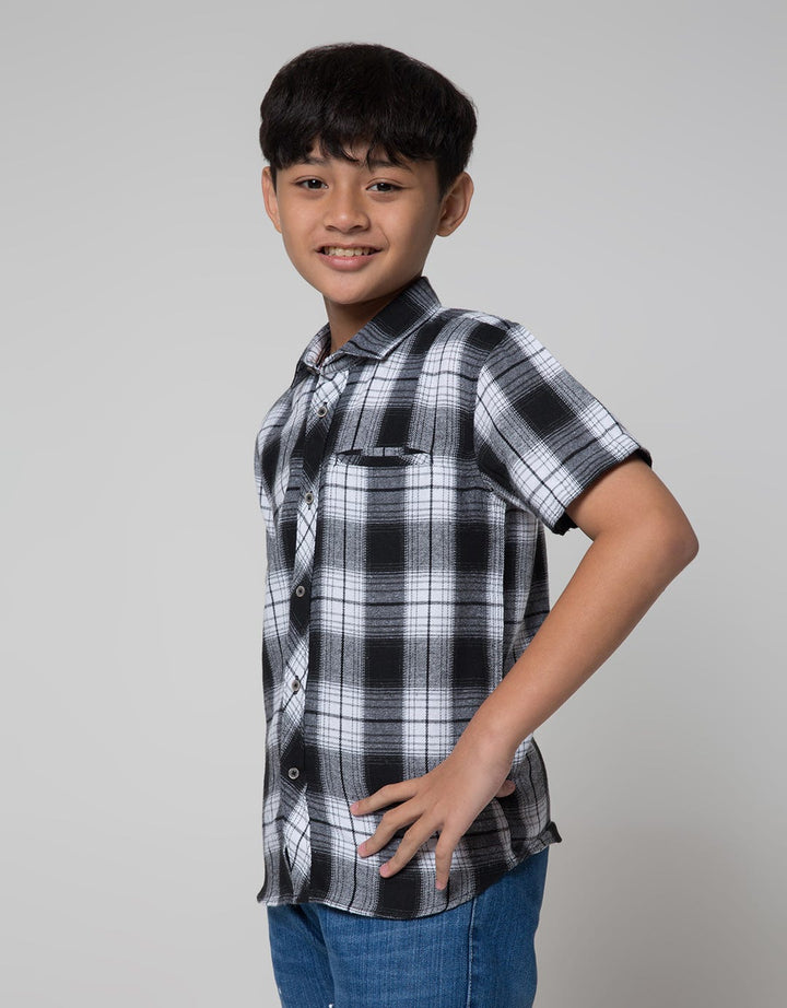 Nevada Short Sleeve Flannel Checks Shirt