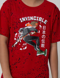 Nevada Short Sleeve T-Shirt Splash Anime Invicible