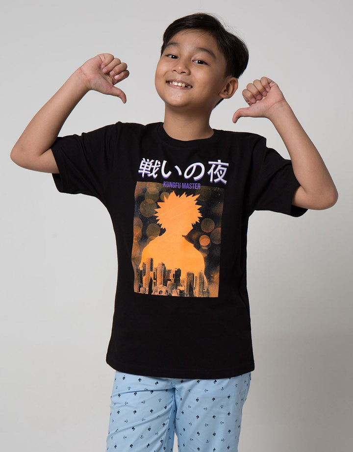 Nevada Short Sleeve T-Shirt Splash Anime Shadow City