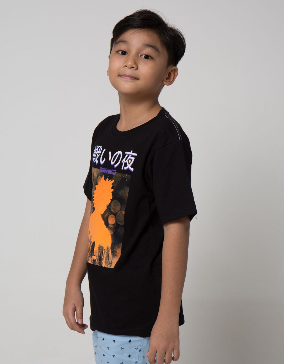 Nevada Short Sleeve T-Shirt Splash Anime Shadow City