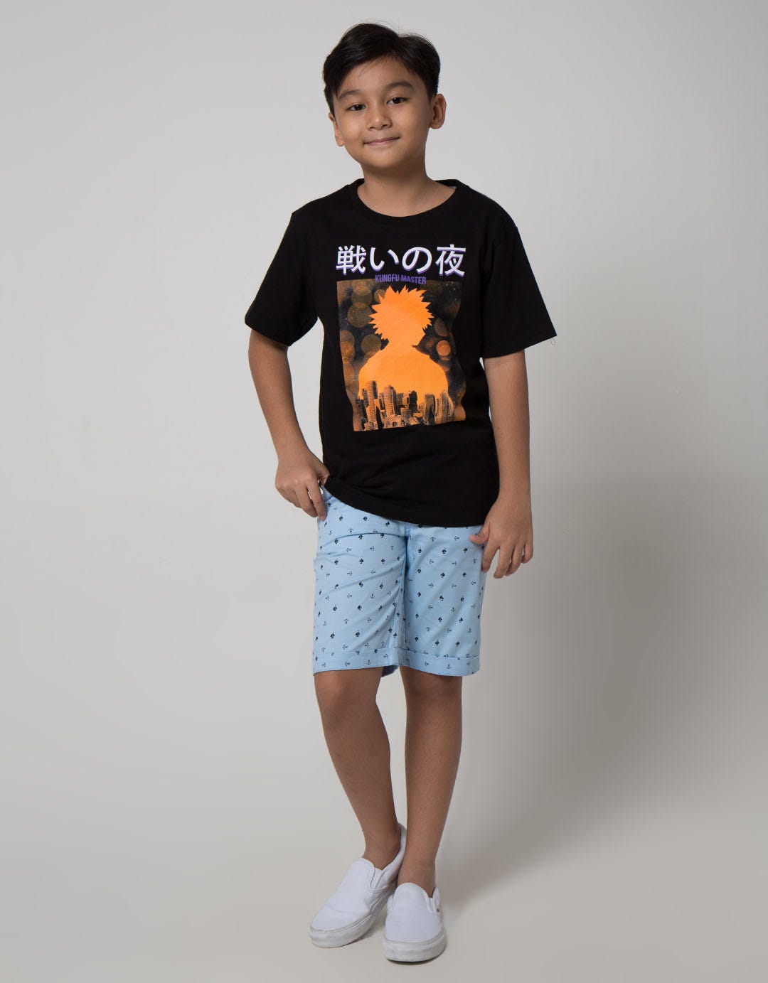 Nevada Short Sleeve T-Shirt Splash Anime Shadow City