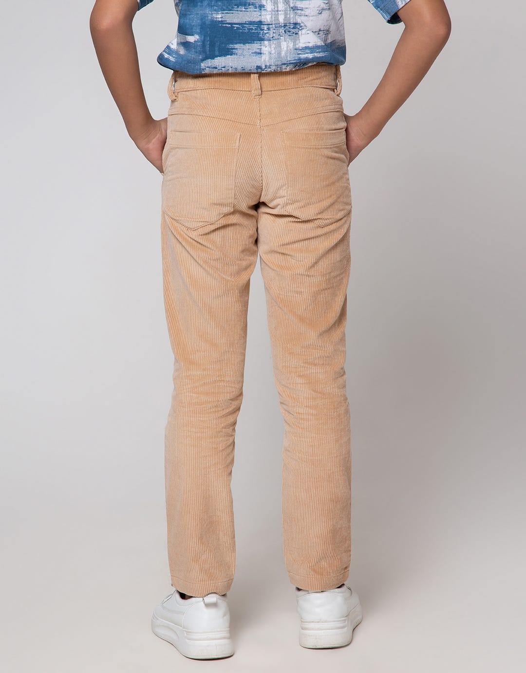 Nevada Long Pants Corduroy With Zipper