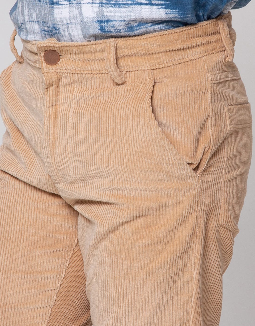 Nevada Long Pants Corduroy With Zipper