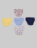Kidz Too Brief Pack Of 5 Underwear Boys Dino