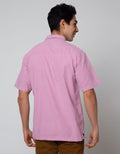 Scotch Kemeja Pendek Linen Polos