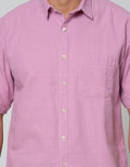 Scotch Kemeja Pendek Linen Polos