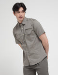 Cardinal Casual Kemeja Lengan Pendek Simply