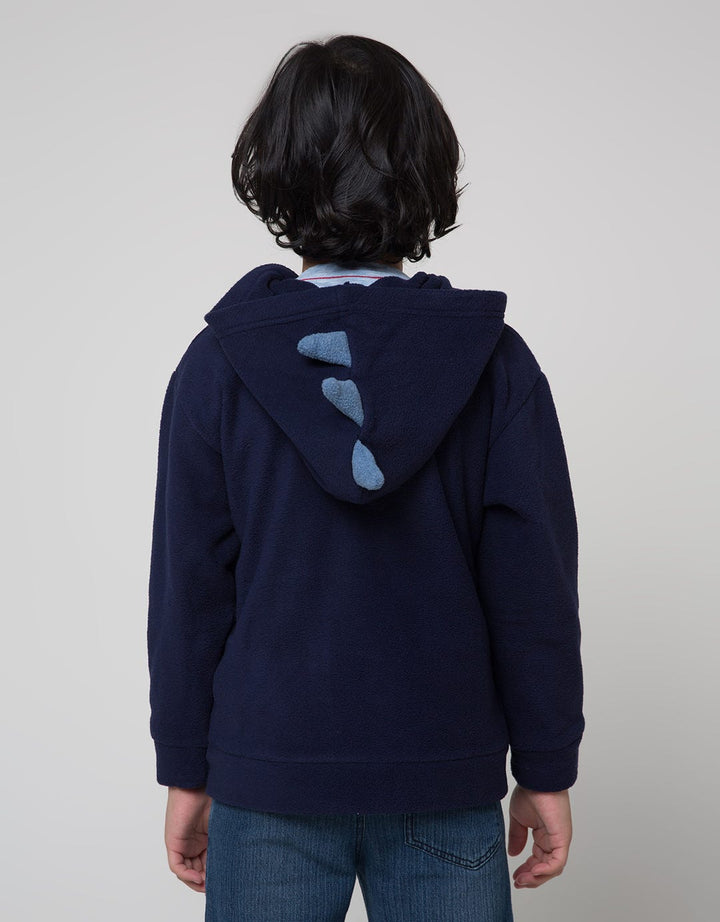Little M Jacket Fleece Dino Cucuk