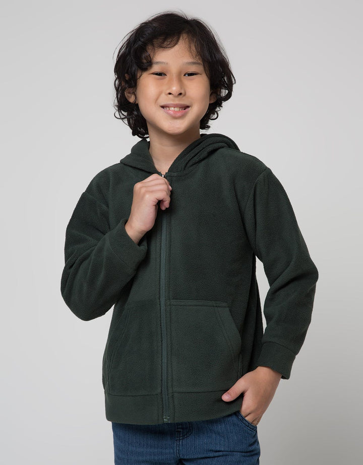 Little M Fleece Dino Jaket Anak Laki-laki