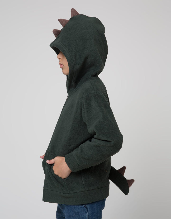 Little M Fleece Dino Jaket Anak Laki-laki